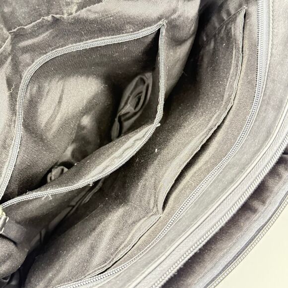 COACH F70707 Lexington Smooth Black Leather Office Commuter Briefcase Laptop Bag - Picture 10 of 16